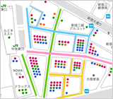 地図からお店を探す