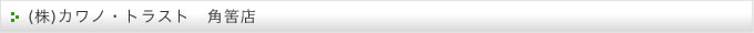 (株) カワノ・トラスト 角筈店